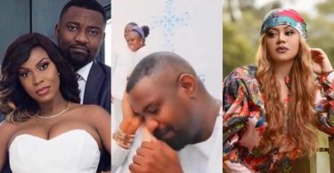 A Leaked Video Of John Dumelo Romancing Nadia Buari Pops Up (Watch full video)